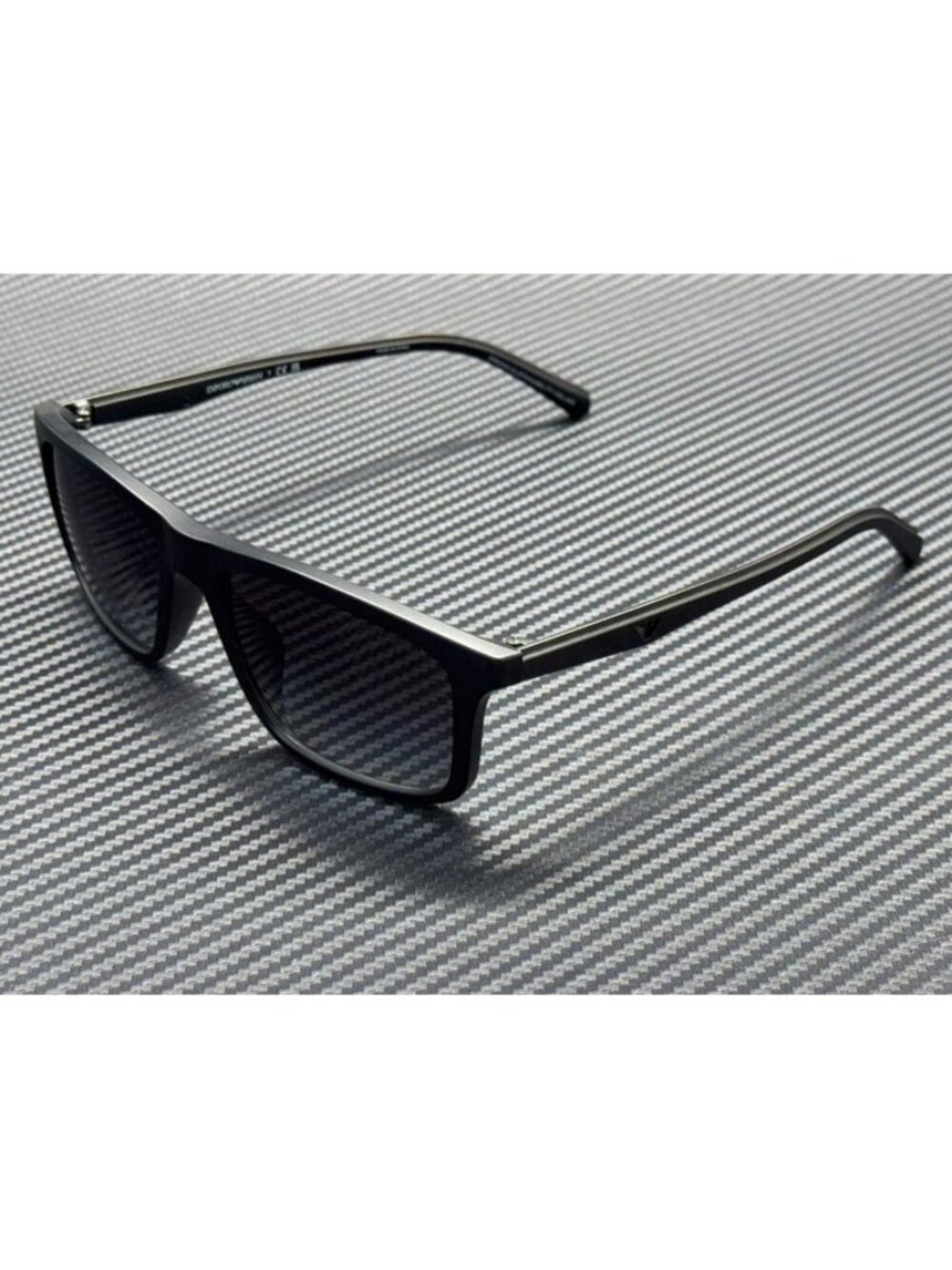 New Emporio Armani Men Matte Black Sunglasses -17-145